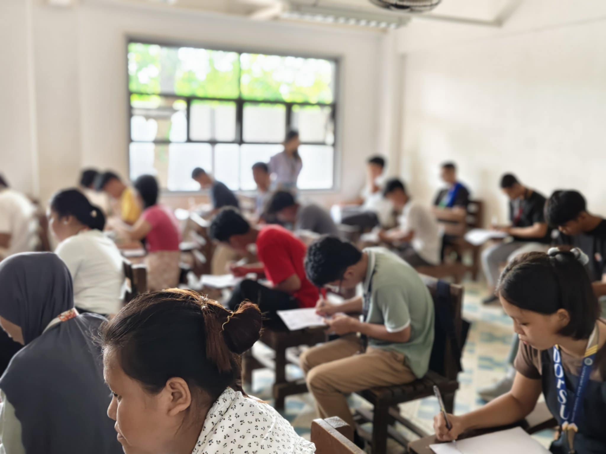 Exam time for students